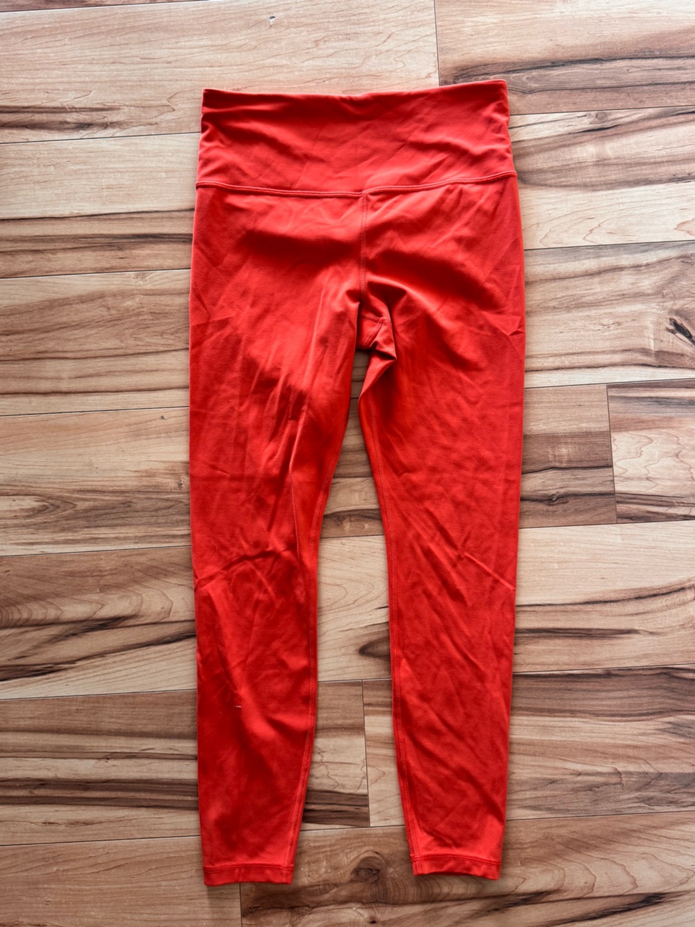 Athleta Elation Ultra High Rise Tights – Orange/Coral – M